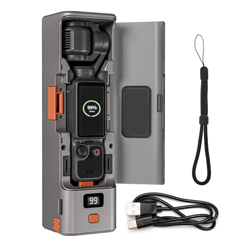 YDW Charging Case/Battery Quick Charger for DJI Osmo Pocket...