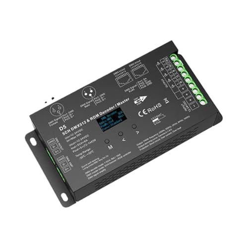 Décodeur RDM LED RGBW D4-E tension constante haute fidélité chromatique