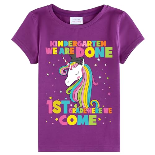 Image of Kindergarten Graduation Shirt Kids Kindergarten Graduation Gifts for Girls T-Shirt Top