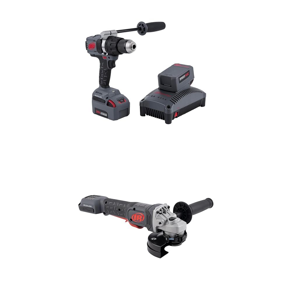 Ingersoll Rand D5241-K22-EU IQV20 Hammer Drill 120Nm Szczotkowy Silnik, Metalowy Uchwyt 1/2 Cala - Profesjonalne Narzędzie Wielofunkcyjne