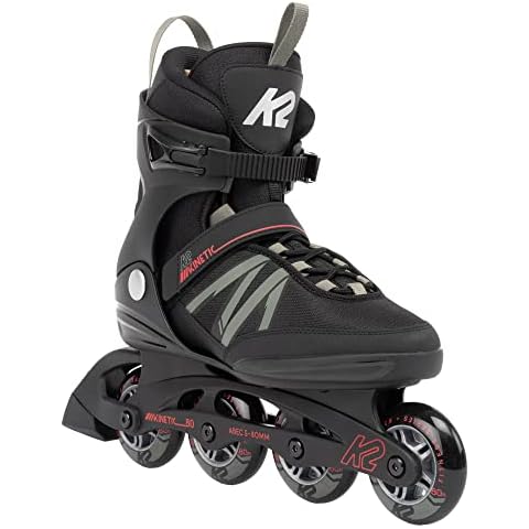 K2 Kinetic 80 Men's Inline Skates - Black/Gray, 10.5 Cover
