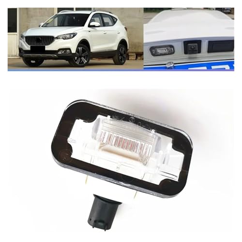 Luz de matrícula trasera para coche compatible con MG Pilot ZS 2