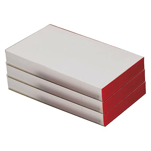 SNAWOP Almohadillas mezcladoras dentales 300 hojas de papel desechable con revestimiento de poliéster pequeño medianogrande 55 x 31in