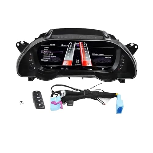 10.25インチ スピードメーター Audi A5 S5 2008-2016 LCD CARPLAY デジタルバーチャルコックピット計器クラスターダッシュボードパネル ODOメーター対応