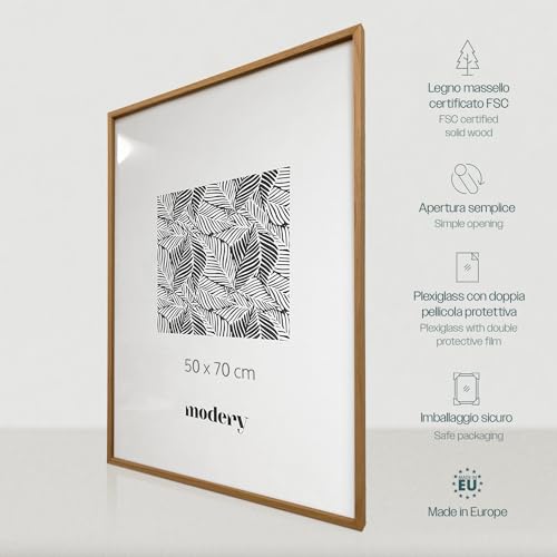 Modery cornice 50x70 da parete per foto e poster