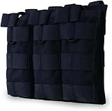 PBTMCD Bolsa Triple mag For M4 M16 AR15, Mochila Táctica, Soporte Molle mag, Accesorios For Revistas Airsoft(Black)