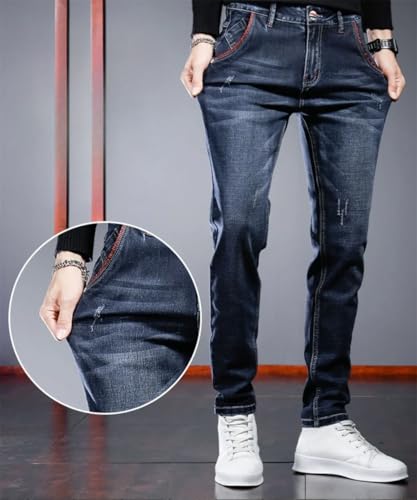 Men's Oversize Trousers Plus Big Size Cowboy Pants Wide Leg Jeans4