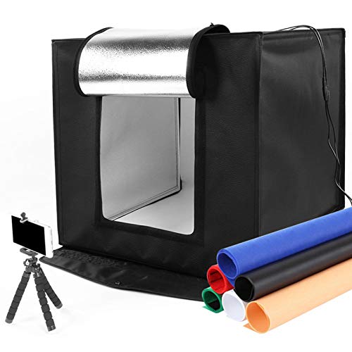 SALUTUYA Photo Tent Kit Light Box Ausrüstung für hochreflektierende Stoffe für Fotostudio-Produkte(European Power Supply… – Bild 4