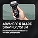Panasonic Electric Razor for Men, Electric Shaver for Men, ARC5 with Premium Automatic Cleaning and Charging Station, Wet Dry Shaver, Cordless Razor, with Pop-Up Trimmer ES-LV97-K, Black