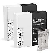 Layzin Verisol Collagen Complex | avec acide hyaluronique et vitamine C | améliore le teint de la peau | rouge