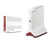 Produkt 1: VoIP-Telefonanlage mit vielseitigen Komfortfunktionen für alle Telefone (Analog-, DECT-, IP-Telefone), DECT-Basis für bis zu 6 Schnurlos-Telefone & Smarthome-Zentrale für Licht, Wärme und Strom mit FRITZ!DECT-Produkten