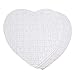 SODIAL 10 Pezzi Sublimazione Puzzle Bianco DIY Cuore Puzzle Puzzle Prodotti di Trasferimento DIY