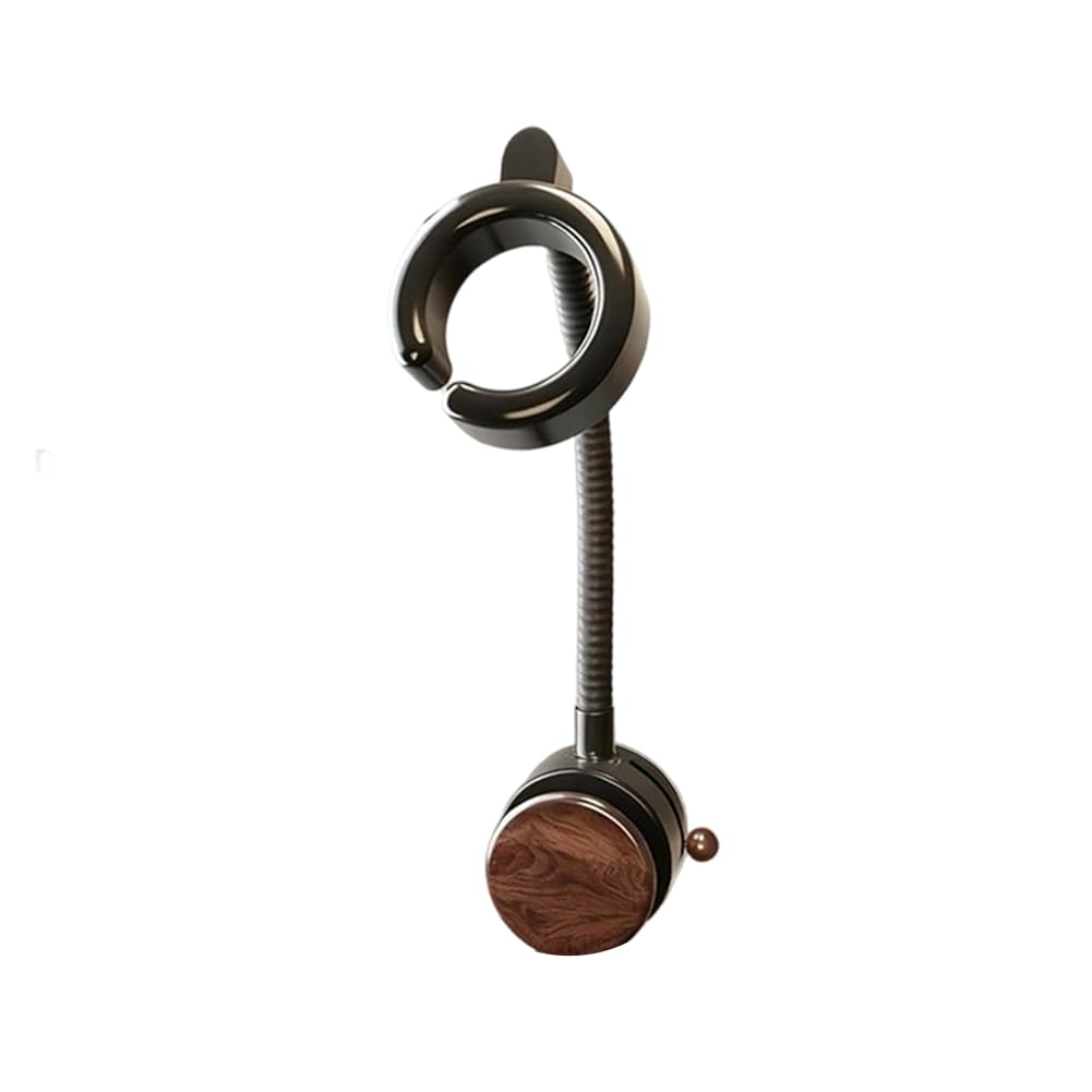 CTRLZS Hands Free Hair Dryer Wall Mount Holder with Suction Cup, No Drill Installation for Damage-Free Walls