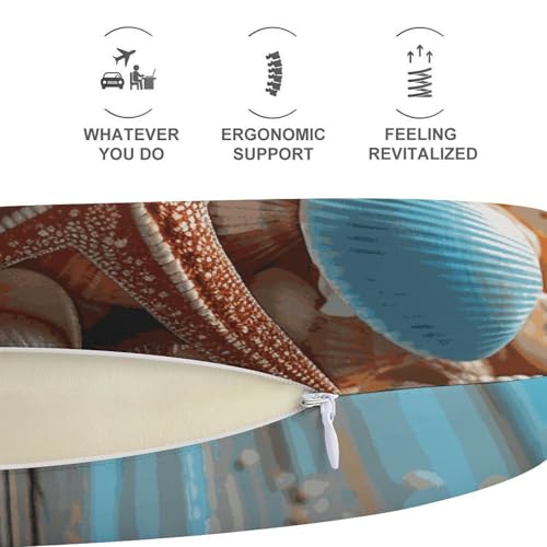 Almohada U Espuma Viscoelástica Tamaño Único miniatura 5