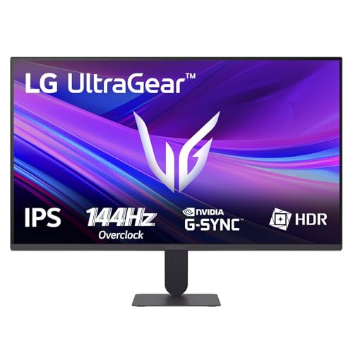 LG Ultragear 27G411A-B.AEU Schermo PC Gaming 27' - Lastra IPS risoluzione FHD (1920x1080), 5ms GtG 144Hz, HDR 10, sRGB 99% (CIE1931), AMD FreeSync, inclinabile, DisplayPort 1.4, HDMI 2.0
