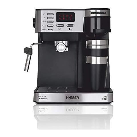 HAEGER CM-145.008A Espressomaschine Multi Coffee mit 1450 W Leistung, Kapazität 1,2 l Cover