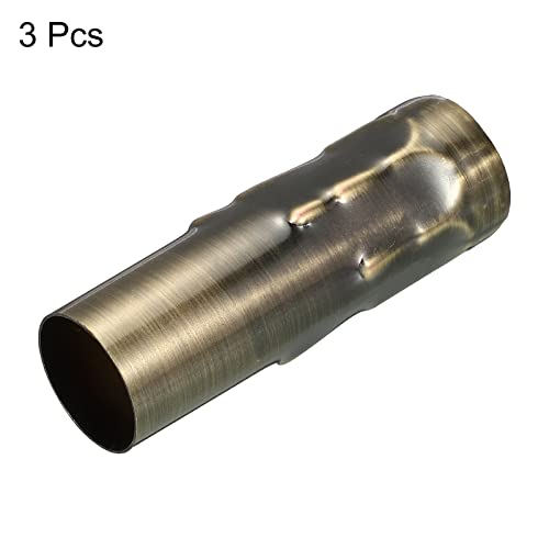 PATIKIL Candle Socket Covers, 3.9 Inch Tall Metal Chandelier Cover Sleeves Candelabra Base Sockets Fit to Most Chandeliers - Image 3