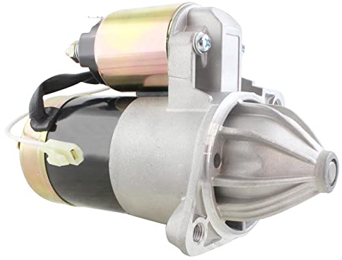 Starter Nuevo para Tractores Compactos Kubota 17HP 21HP 23HP 24HP 26HP 29HP Motores Diésel 1995-2009 Reemplaza M0T90281 M0T90282 M0T90283 M0T90284 6C140-59210 6C140-59211 6C140-59212 6C140-59213 6C140-59214