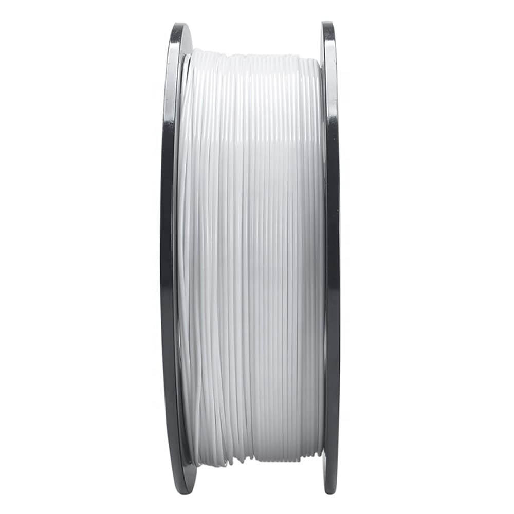 Filament PC 3D filament do drukowania 1,75 mm włókno poliwęglanowe, przyjazny dla środowiska odporny na wysoką temperaturę materiał PC 0,5 kg szpula filament inżynieryjny 3D FDM (kolor: szary 1,75 mm)