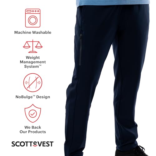 SCOTTeVEST Elevated Everyday Jogger Pant for Men - 10 Hidden Pockets - Water Repellent for Travel & More2