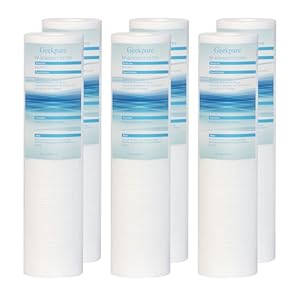 Geekpure PP Sediment Wasserfilterkartusche 6 Stück