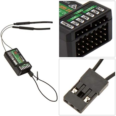 FLYSKY iA6B 2.4G 6CH PPM Output with iBus Port Receiver for FLYSKY FS-i6 FS-i10 Helicopter Airplane FPV Racing Drone Transmitter