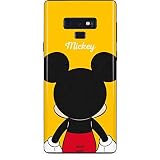 Skinit Decal Phone Skin Compatible with Galaxy Note 9 - Officially Licensed Disney Mickey Mouse Backwards Design