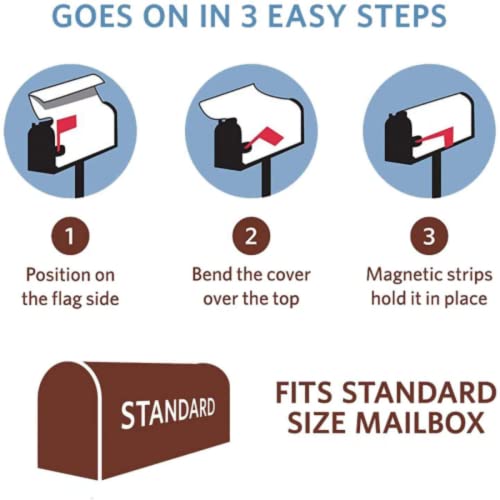 Kawani Funny Easter Bunnymailbox Covers Magnetic Cute Rabbit Eggs Decorative Sweet Home Mailboxes Wraps Post Letter Box Cover Standard Size 18X21 In For Outdoor Garden Yard Home Decor Outside #TOP5