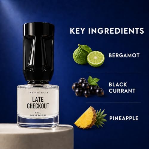 Image of Late Checkout Eau De Perfume 50ml | Long Lasting Perfume for Men | Chypre Fruity Luxury Fragrance | 20% Concentrate | Gift for Men