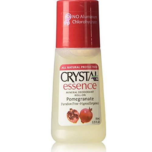 Crystal Deodorant Essence Roll -On 2.25oz Pomegranate (6 Pack) by Crystal Deodorant