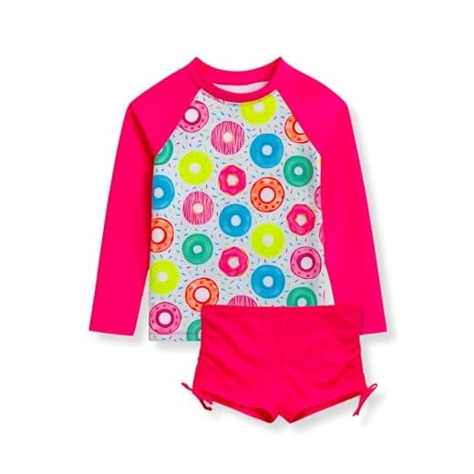 Kit 2 Peças Biquini Infantil Menina Shorts Proteção Uv 50 (BR, Idade, 12 Anos, Rosa)
