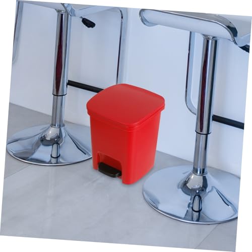 Caneca de basura rectangular con pedal y tapa 10 L miniatura 7