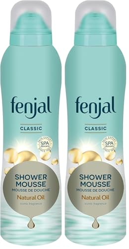 Image of FENJAL Classic Shower Mousse - 200ml (Pack of 2)