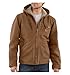 Carhartt Men's Sherpa Lined Sandstone Sierra Jacket J141,Carhartt Brown,Large
