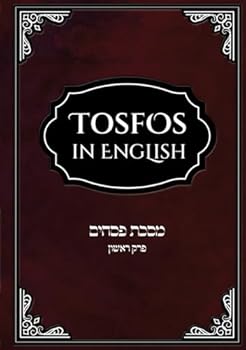 Hardcover Tosfos in English On ???? ?????: ??? ????? ??? ?????? ??? Book