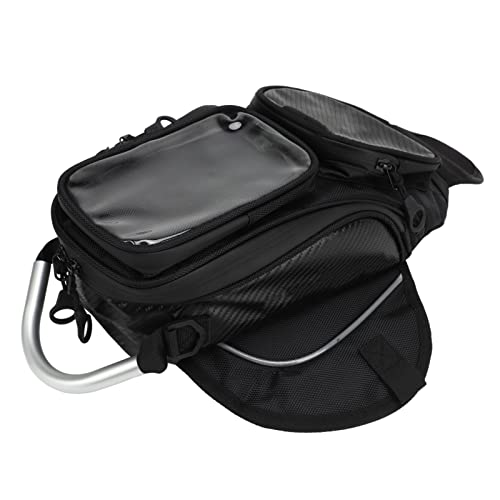Sonew Bolsa para Motocicleta con Cremalleras para Almacenamiento Seguro y Desplazamientos Elegantes
