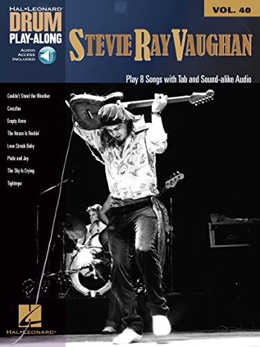 Stevie Ray Vaughan: Drum Play-Along Volume 40 (Hal Leonard Drum Play-Along, 40)