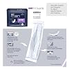 Seni Man Active Guards, Male Incontinence Bladder Control Pads, 3-1/2 x 15-7/10, 10 Count (1 Pack of 10), Heavy Absorbency with Adhesive Strip and Super Absorbent Core, for Men