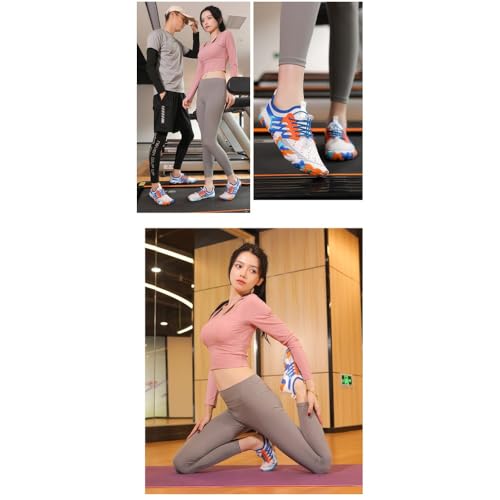 Men's Quick-Dry Water Shoes Barefoot Aqua Shoes for Swimming Beach Non-Slip Drainage Shoes for River Trekking Lightweight Breathable Shoes for Outdoor Activities4