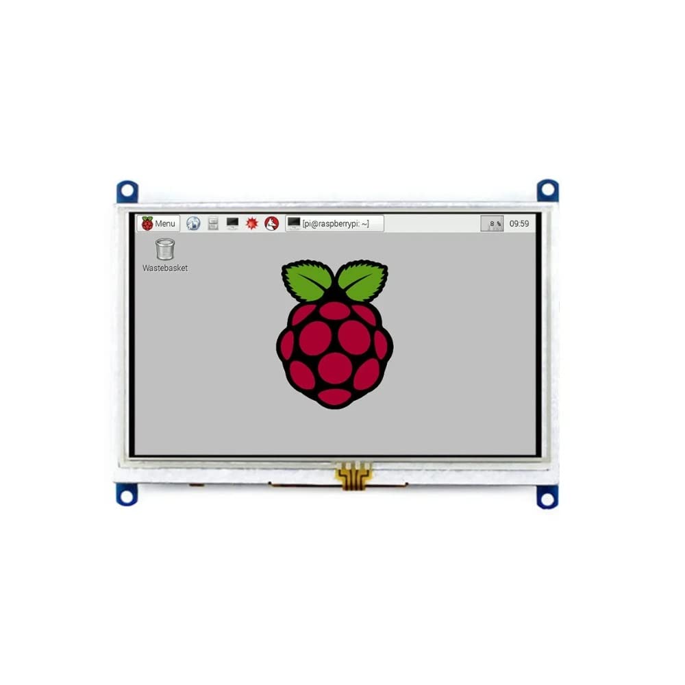 Waveshare 5inch Resistive Touch Screen LCD (B), 800×480, HDMI, Low Power Consumption-image-36