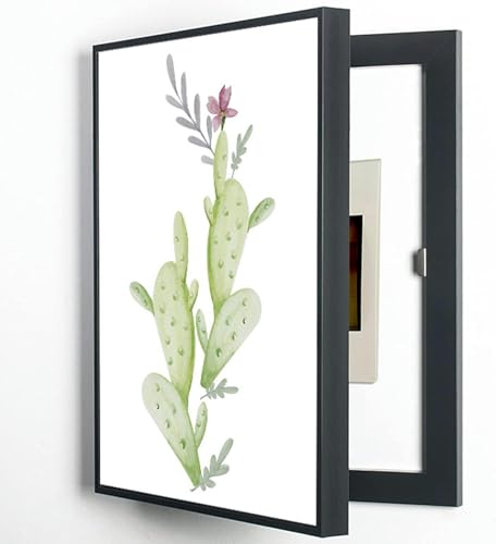Couvercle de compteur électrique intérieur vertical : panneau déco de boîte de distri