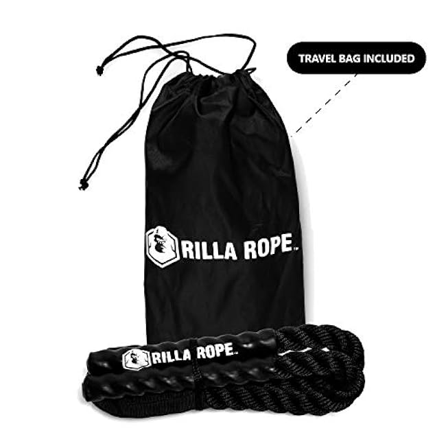 Boomerang, Fitness Accessory Rope for Kettlebell, Dumbbell, Strength, Endurance Training, Flexibility, CrossFit, Home Gym, and Yoga, Multi Use Gym Equipment