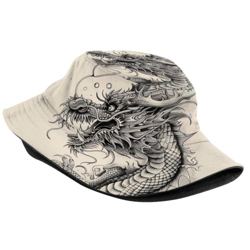 Image of Bucket Hat for Women Men, Fashion Print Outdoor Beach Hat Packable Sun Cap for Travel Hiking