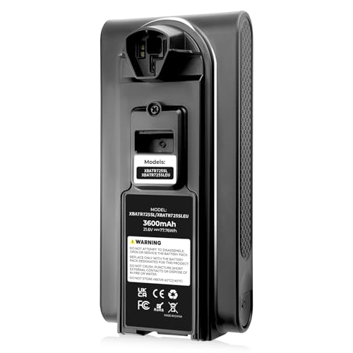 Image of Replacement Battery for Shark XBATR725SL IZ840H,IZ862H,UZ865H, IZ862HC, UZ865HCCO Cordless Vacuum Cleaners(NOT Fits for Shark IZ540H, IZ562H, UZ565H,LZ500 Series Models)