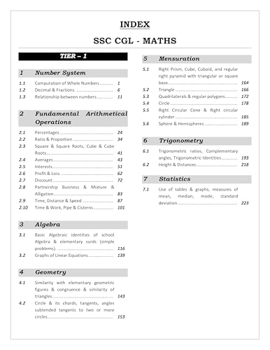 Image of SSC CGL Maths Book 2026 | 17 Years (2010-2026) SSC CGL Maths Previous Solved Papers with Detailed Solutions | Chapterwise & Topicwise SSC CGL Maths PYQ Book for Tier 1 & Tier 2 | IFAS