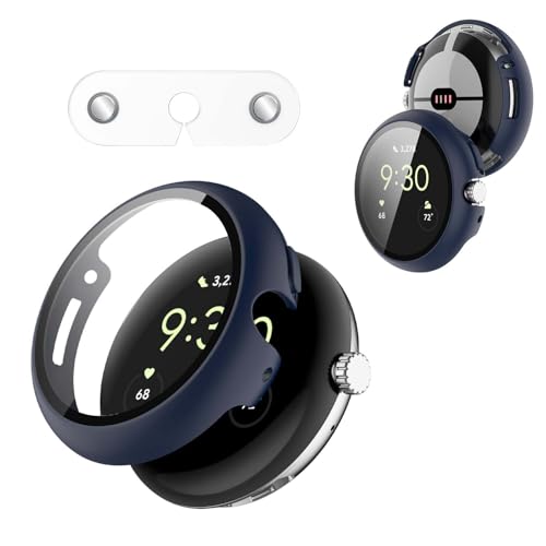 For Google Pixel Watch 4 41mm Jo[ P[X [d⏕A_v^[ tB+PCt[ AbvEHb`یJo[ KXtB ̌^ hoyHUKWIMOz 3DSʕی wh~ HDߗ ɋ ɔ 