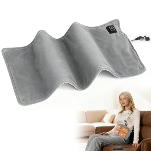 SGZIOO Tragebar USB Heizkissen 5V, 60*30cm Waschbar Wärmekissen...