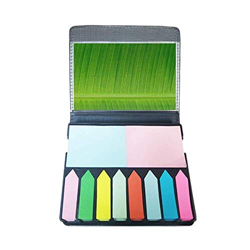 Marqueur de page couleur feuille de banane note adhésive repositionnable
