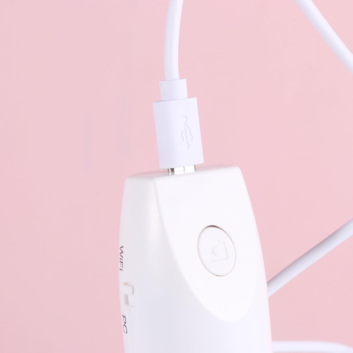 TEHAUX USB Mikroskop mit 1000-facher Vergrößerung Tragbares Digitales Handy Mikroskop Hochauflösend für Biologieunterricht Schmuck und Textilinspektion Weiß