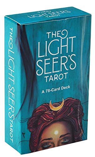 XSWLYOHU Light Seer's Tarot Cards Deck Fortune Telling Card Game for Young Womens Girls Men,4x2.3 inch…